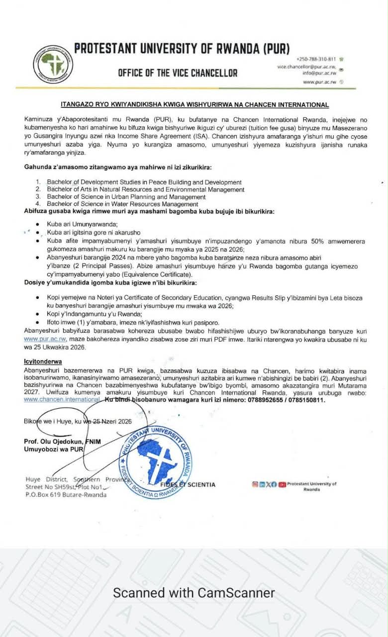 SCHOLARSHIP OPPORTUNITY